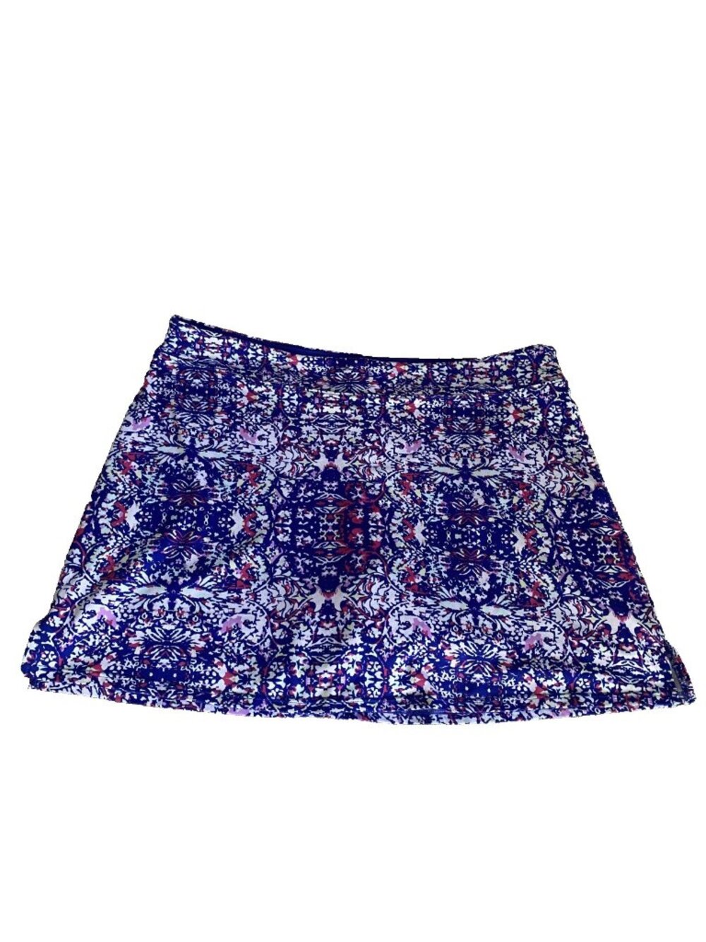 Tranquility Colorado Womens XL Blue Multicolor Activewear Skort Skirt